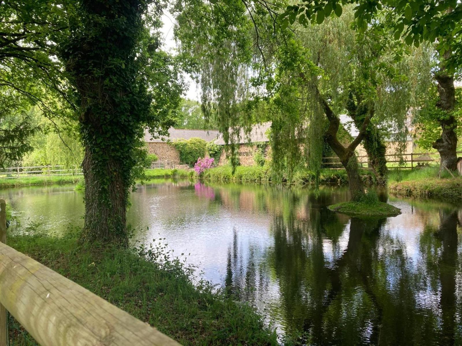 La Demeure Romantique Bazouges-sous-Hede Luaran gambar